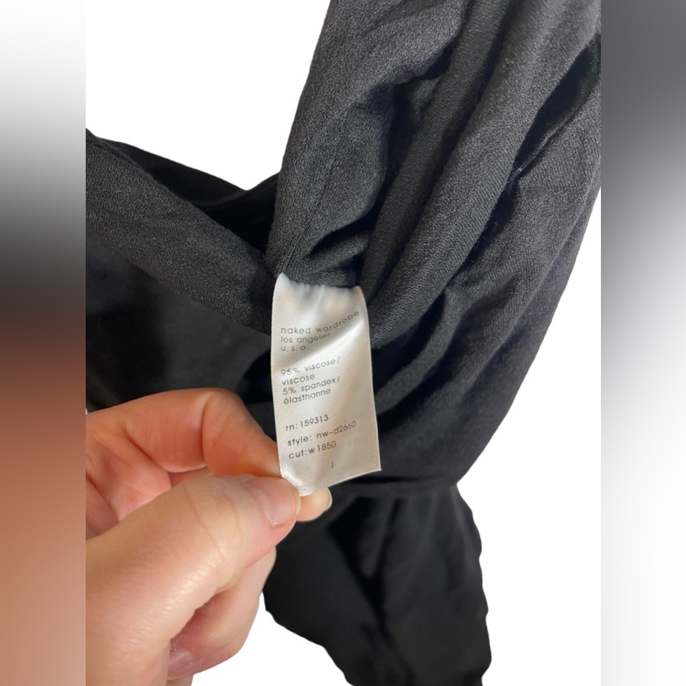 Naked Wardrobe Cut Out Midi Dress, Size Large NWOT - Picture 4 of 5